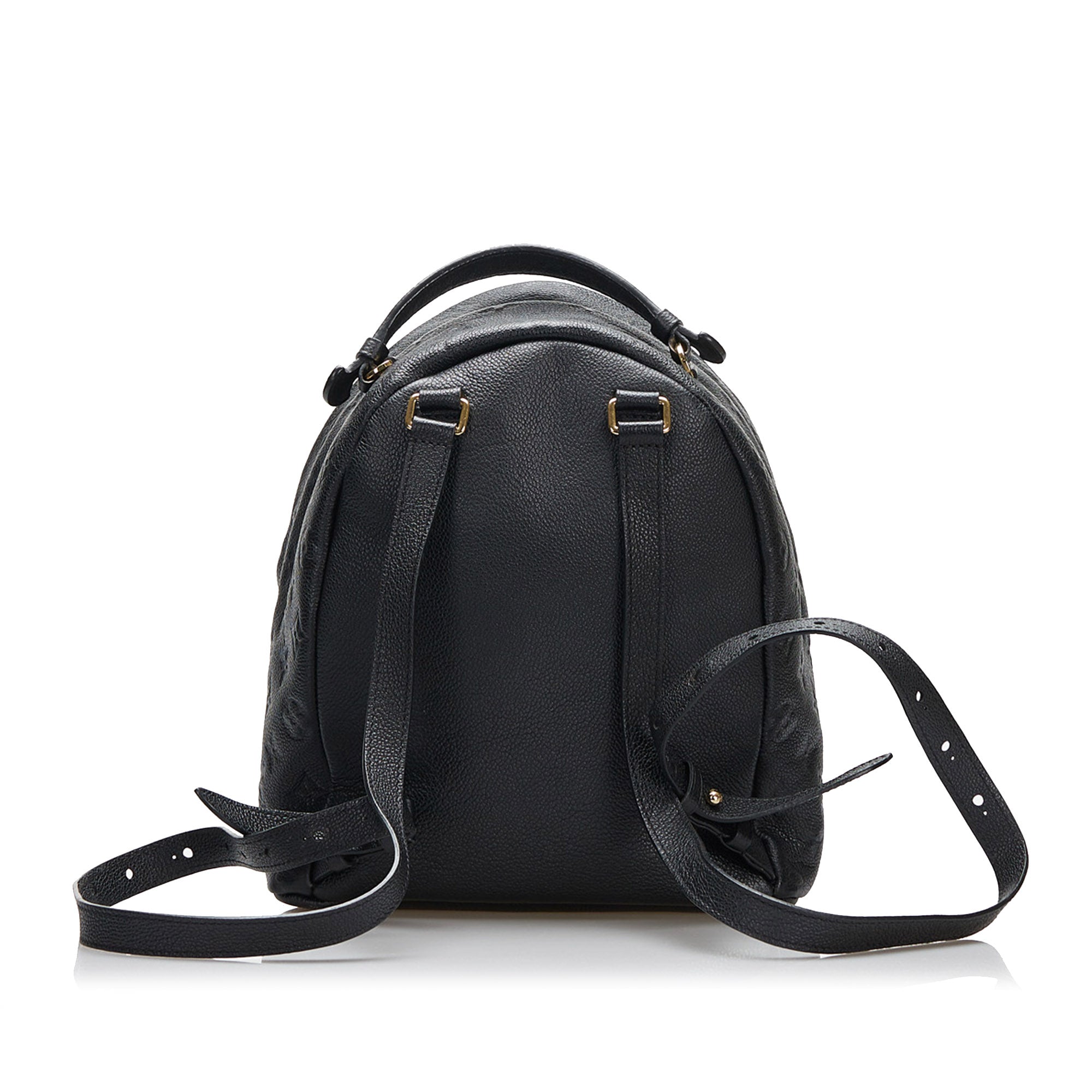 Authentic Louis Vuitton Black Empreinte Monogram Leather Sorbonne Backpack