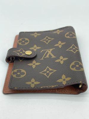 LOUIS VUITTON Monogram Agenda PM Day Planner Cover CA0997