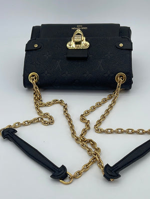 PRELOVED Louis Vuitton Black Empriente Monogram Leather Vavin BB Crossbody  Bag VD8VB6J 082323