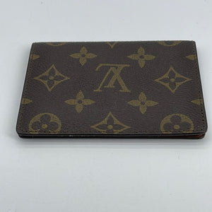  Louis Vuitton Women's Pre-Loved Card Holder, Monogram