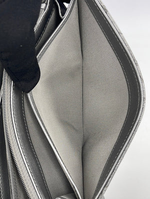 Louis Vuitton Gray Monogram Titanium Pochette Cosmos Grey Cloth