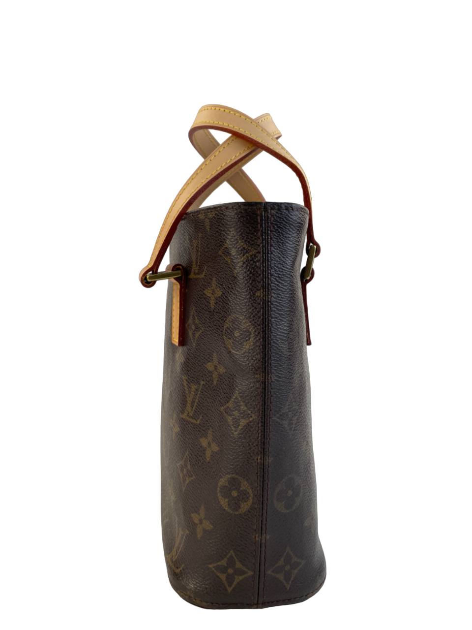 Vavin cloth handbag Louis Vuitton Brown in Cloth - 37299509