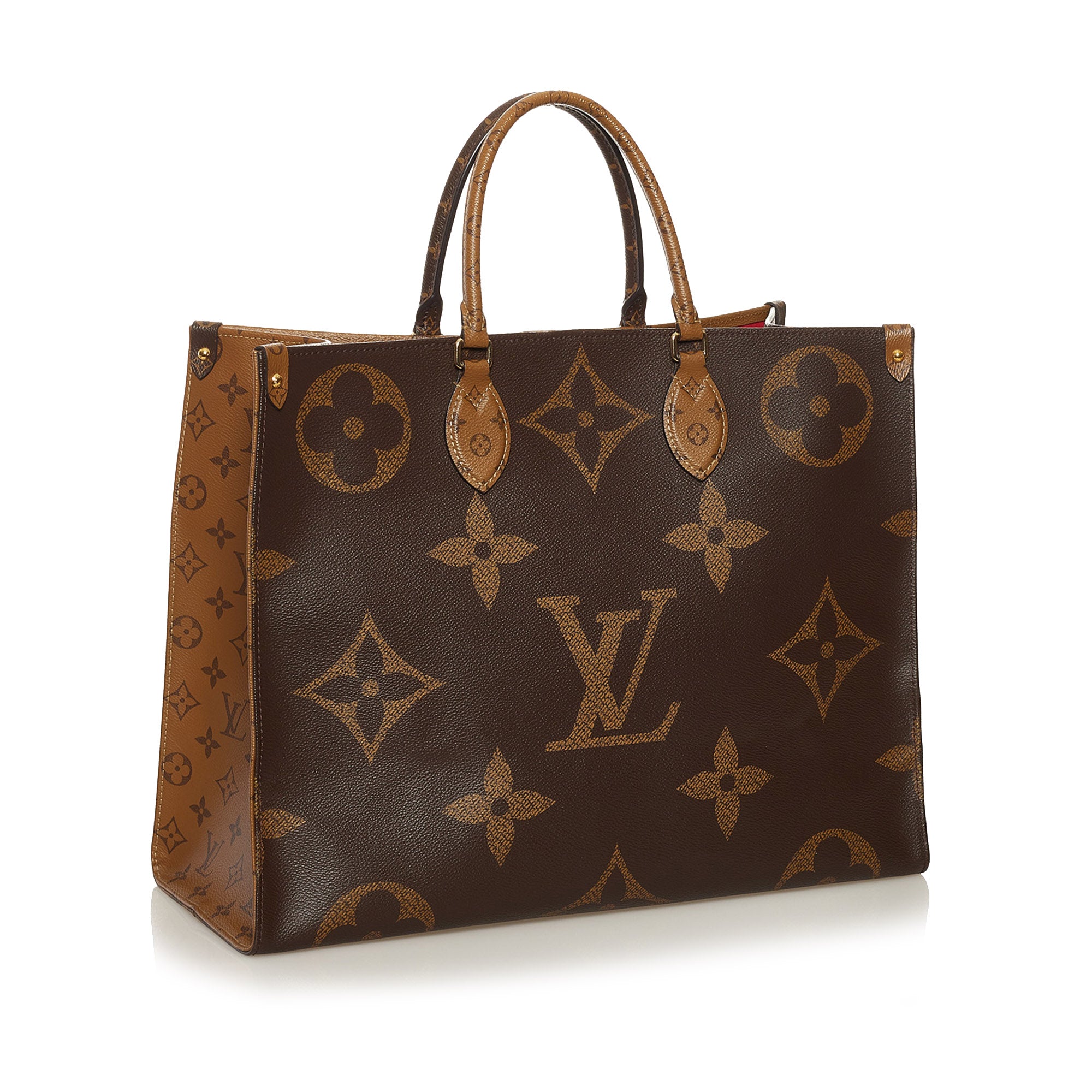 Onthego cloth tote Louis Vuitton Blue in Cloth - 31406971