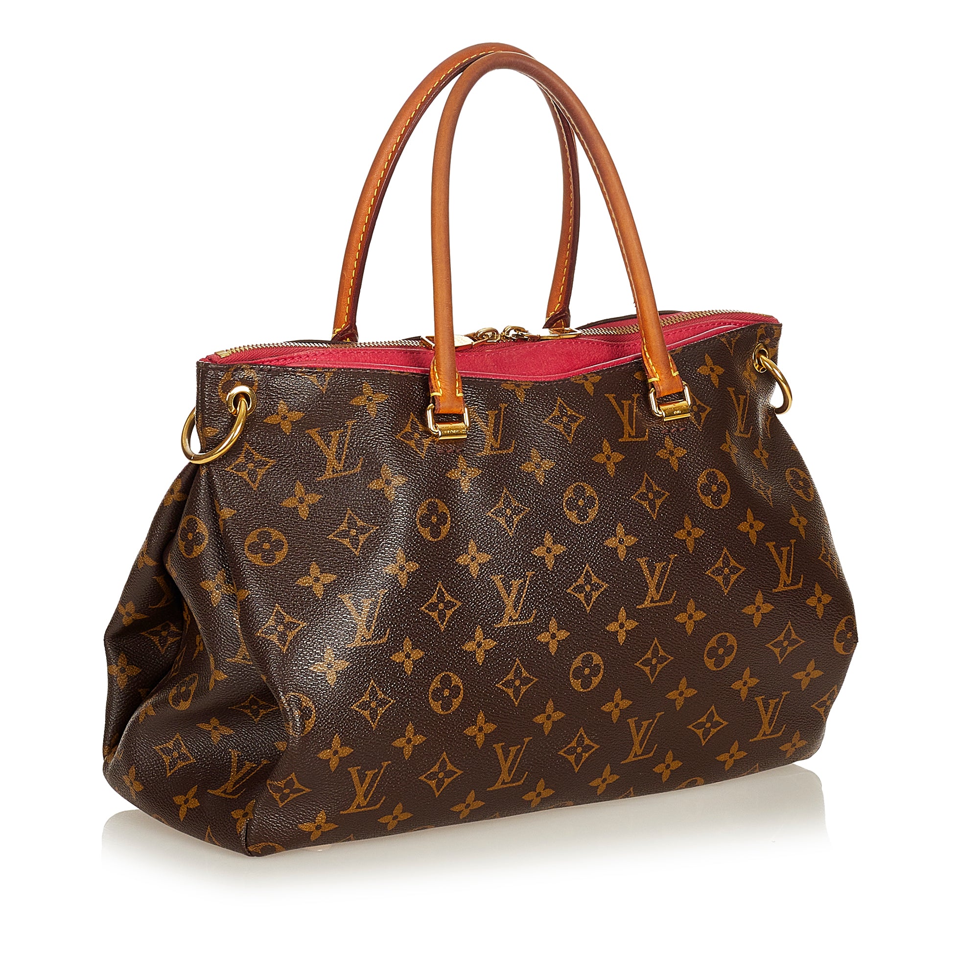 Louis Vuitton Monogram Pallas Tote - Brown Totes, Handbags