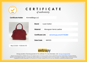 Certified Authentic LOUIS VUITTON Alma Hand Bag Vintage -  India