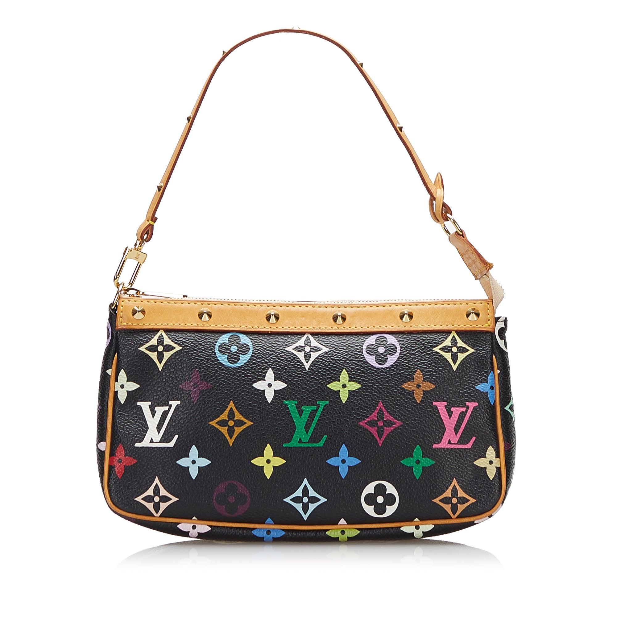 Louis Vuitton, Bags, Louis Vuitton Pochette Accessoire Pochette Cherry  Blossom Monogram Multicolor