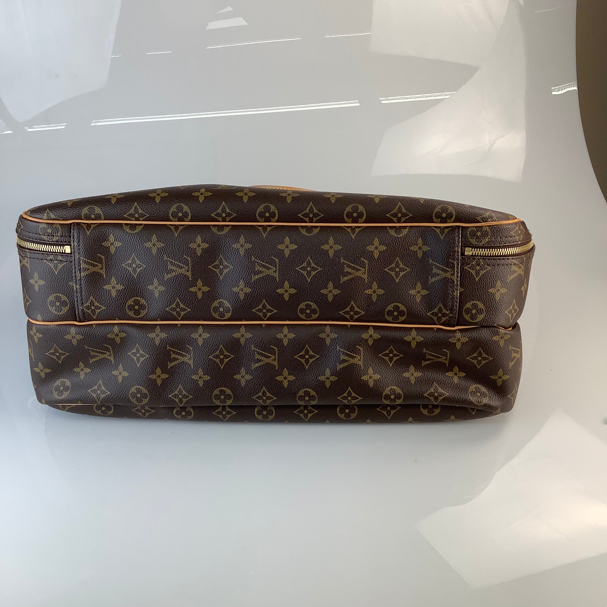 Preloved Louis Vuitton Monogram Alize 24 heures Boston Travel Bag CBRG2Y2 041524 B