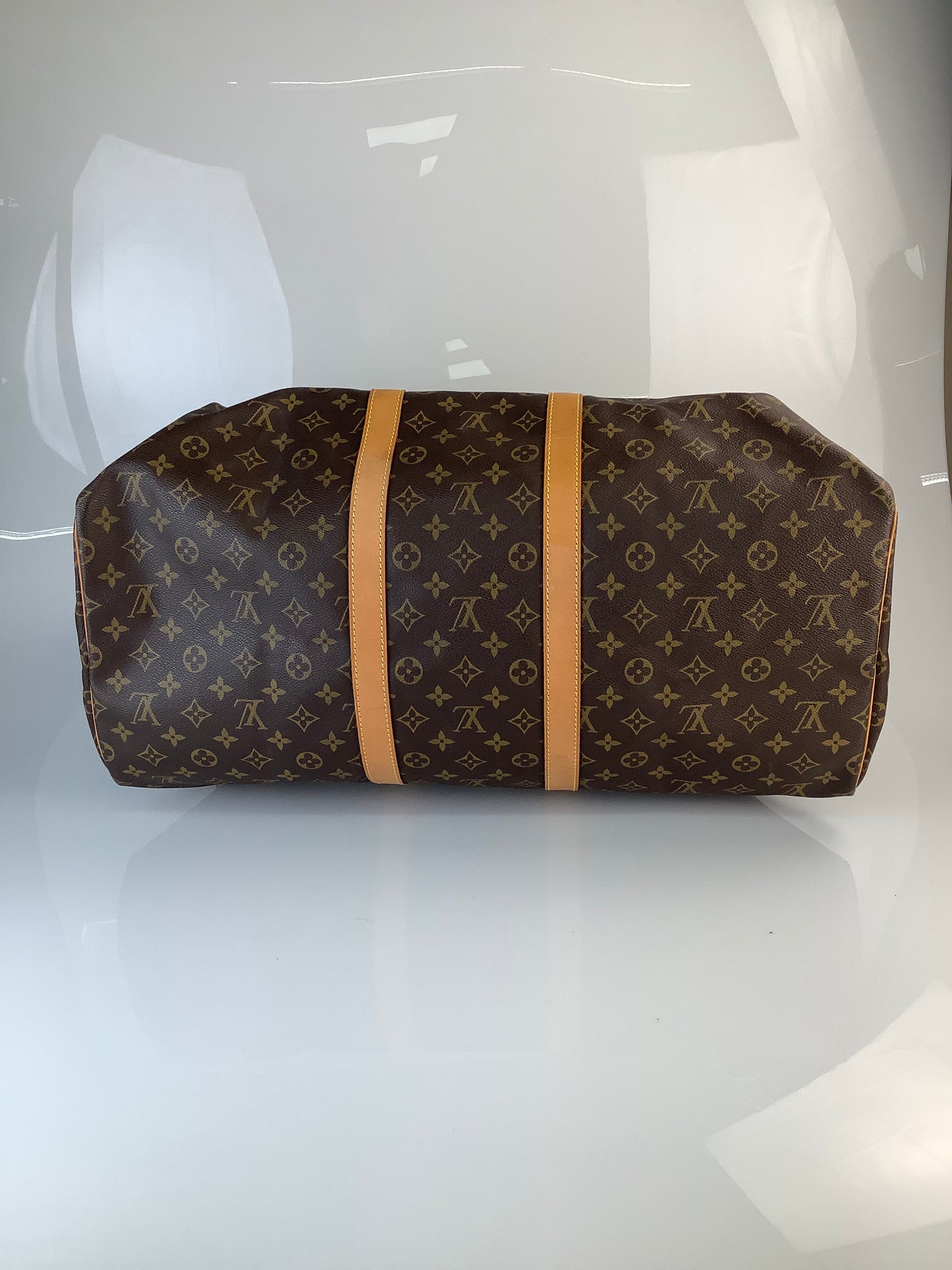 PRELOVED Louis Vuitton Keepall  55 Monogram Duffel Bag KGHVK7D 041524 B NO ADDITIONAL DISCOUNTS