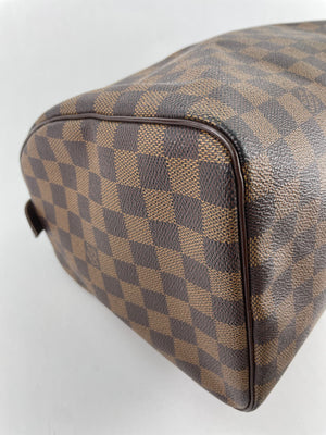 Authentic Louis Vuitton Speedy 25 Damier Ebene Handbag – Posh Pawn