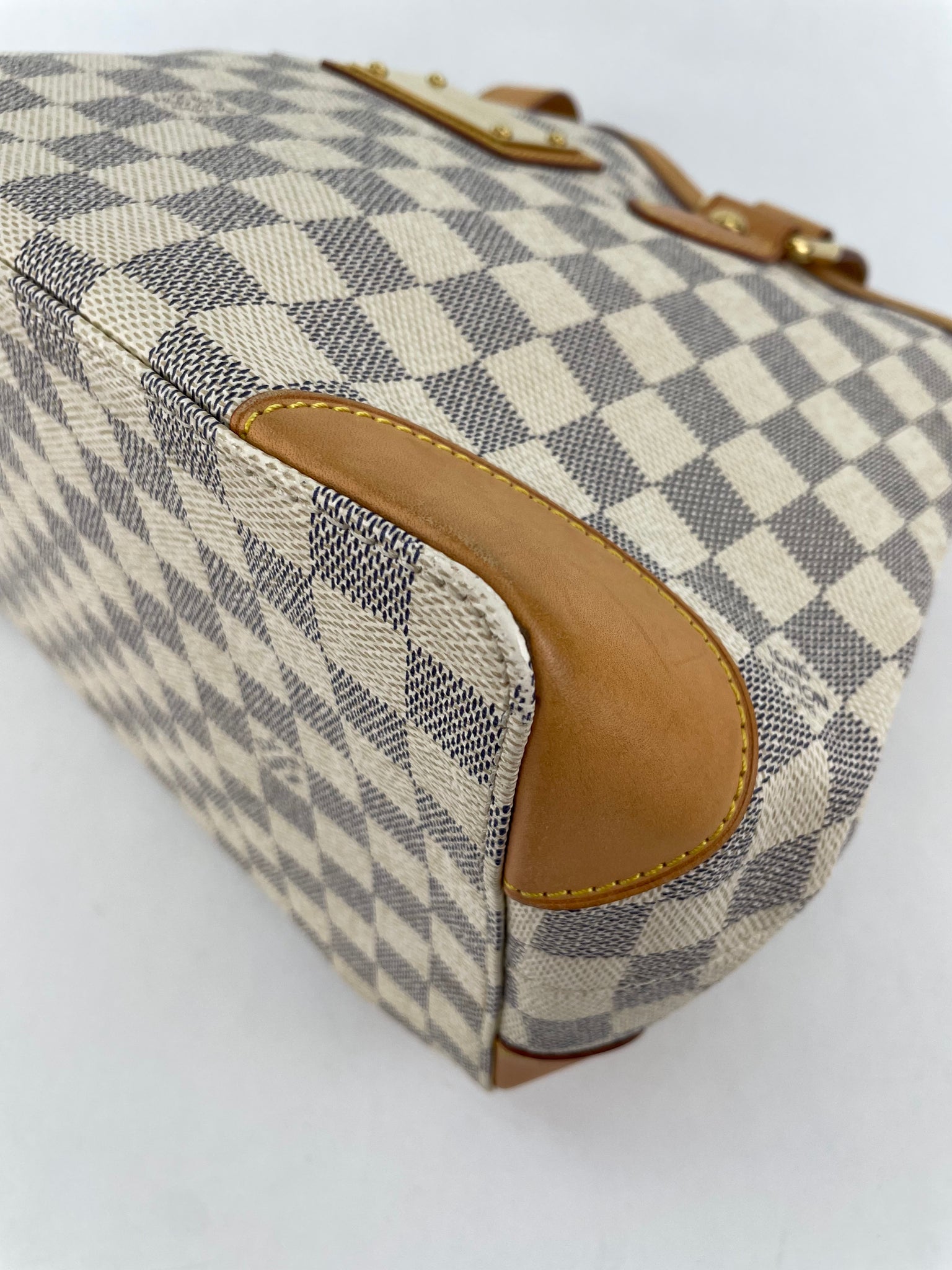 Preloved Louis Vuitton Hampstead PM Damier Azure Bag CA1152 080223