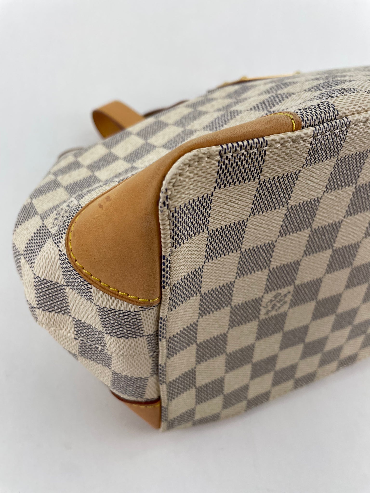 Louis Vuitton Hampstead MM Damier Azur – Addicted to Handbags