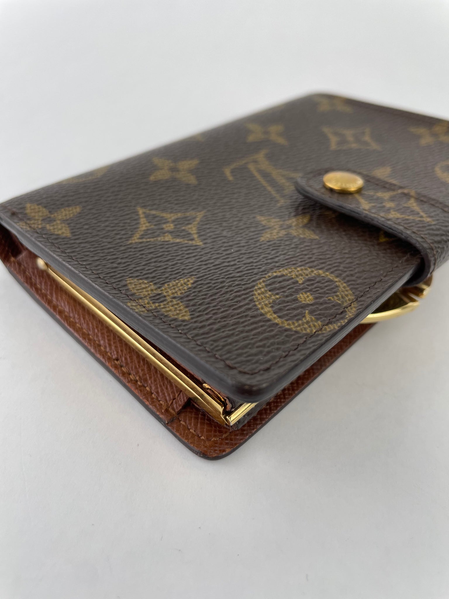 Preloved Louis Vuitton Monogram Canvas Porte Monnaie Wallet SD0023