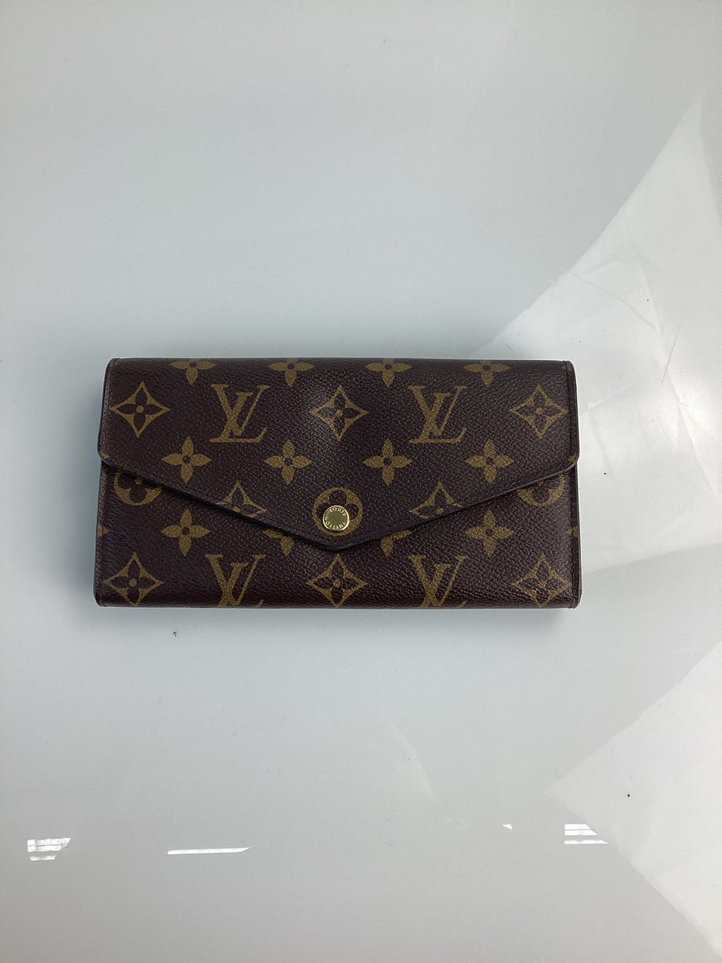 PRELOVED Louis Vuitton Monogram Portefeuille Sarah Long Wallet KMBD3WG 041024 B