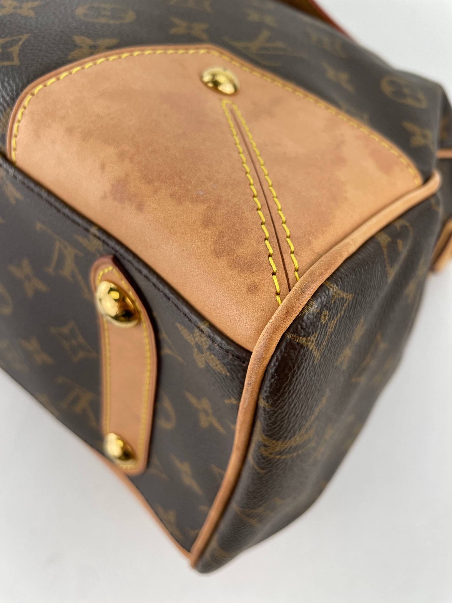 Louis Vuitton Monogram Retiro GM - Brown Handle Bags, Handbags