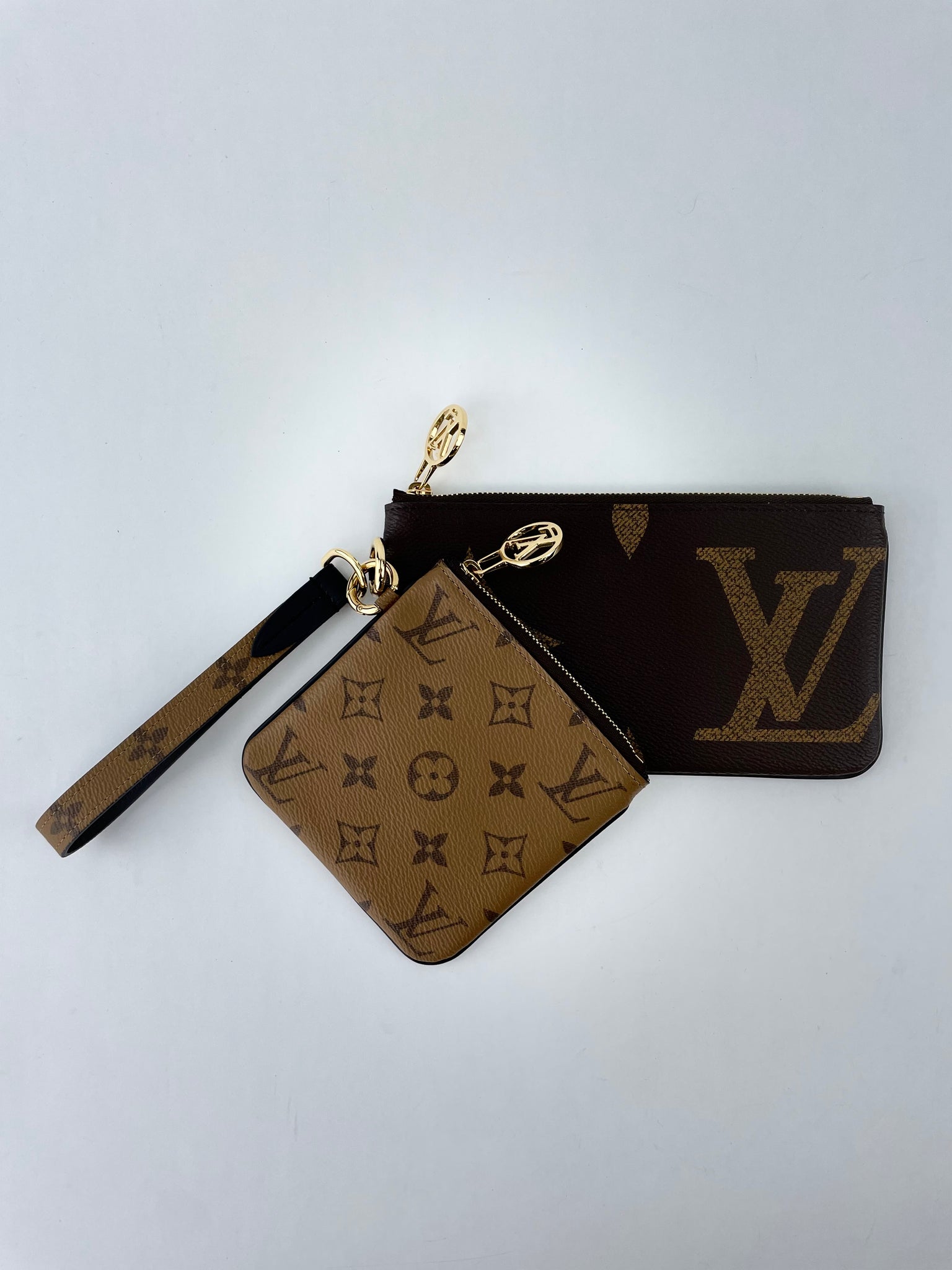 PRELOVED Louis Vuitton Giant Monogram Double Zip Pochette MI4230 09262 –  KimmieBBags LLC