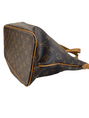 Palermo cloth handbag Louis Vuitton Brown in Cloth - 36929106
