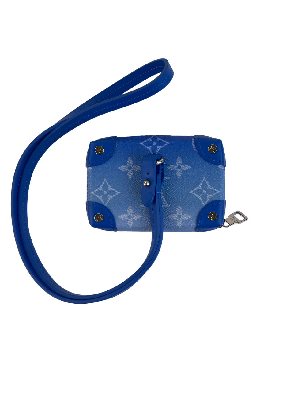 Louis Vuitton Blue Monogram Clouds Soft Trunk Wallet Cloth ref.951600 -  Joli Closet
