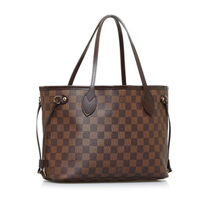 PRELOVED Louis Vuitton Damier Ebene Neverfull PM Tote 22D9MYJ 030624 Y