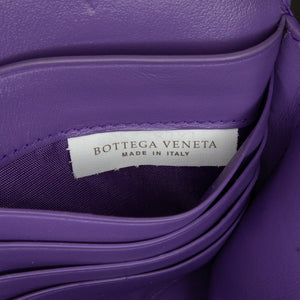 Y Preloved Bottega Veneta Purple Intrecciato Wallet On Strap K3XHDVQ 051424