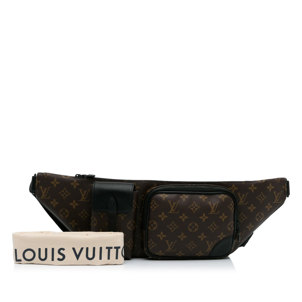 PRELOVED Louis Vuitton Macassar Monogram Christopher Bum Bag C23WW9R 032524 Y