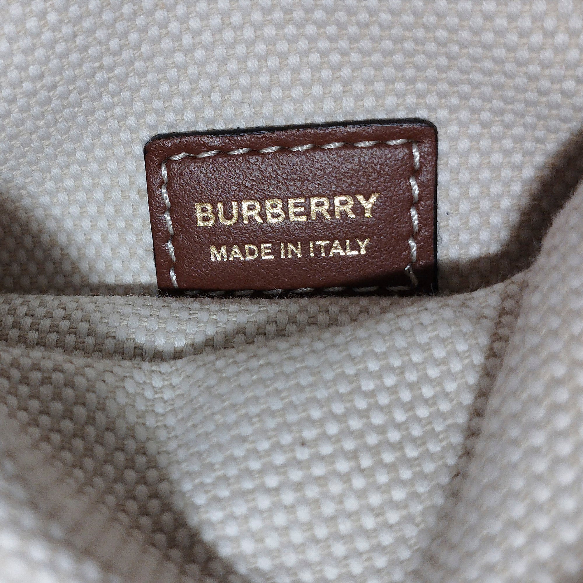 Burberry Pre-loved Tb Logo Print Crossbody