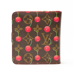 Preloved Louis Vuitton Cherry Monogram Compact Wallet BBWQ93Q 053024B