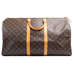 Preloved Louis Vuitton Monogram Keepall 55 Duffel Bag C34379G 090424B