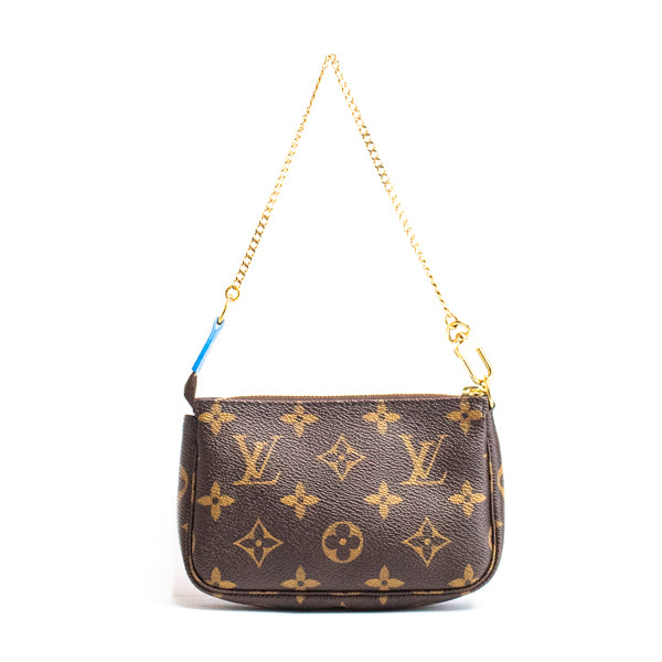 Preloved Louis Vuitton Monogram Vivienne Mini Pochette Accessories DQBYJ7R 082124 B