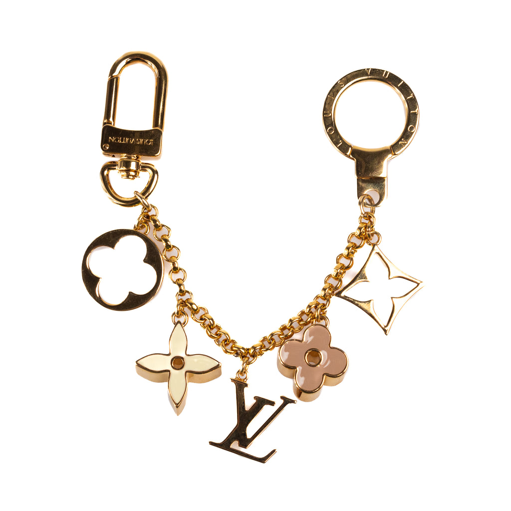 Preloved / Like New Louis Vuitton Gold Le Fleur De Bag Charm FJ0127 082124 B