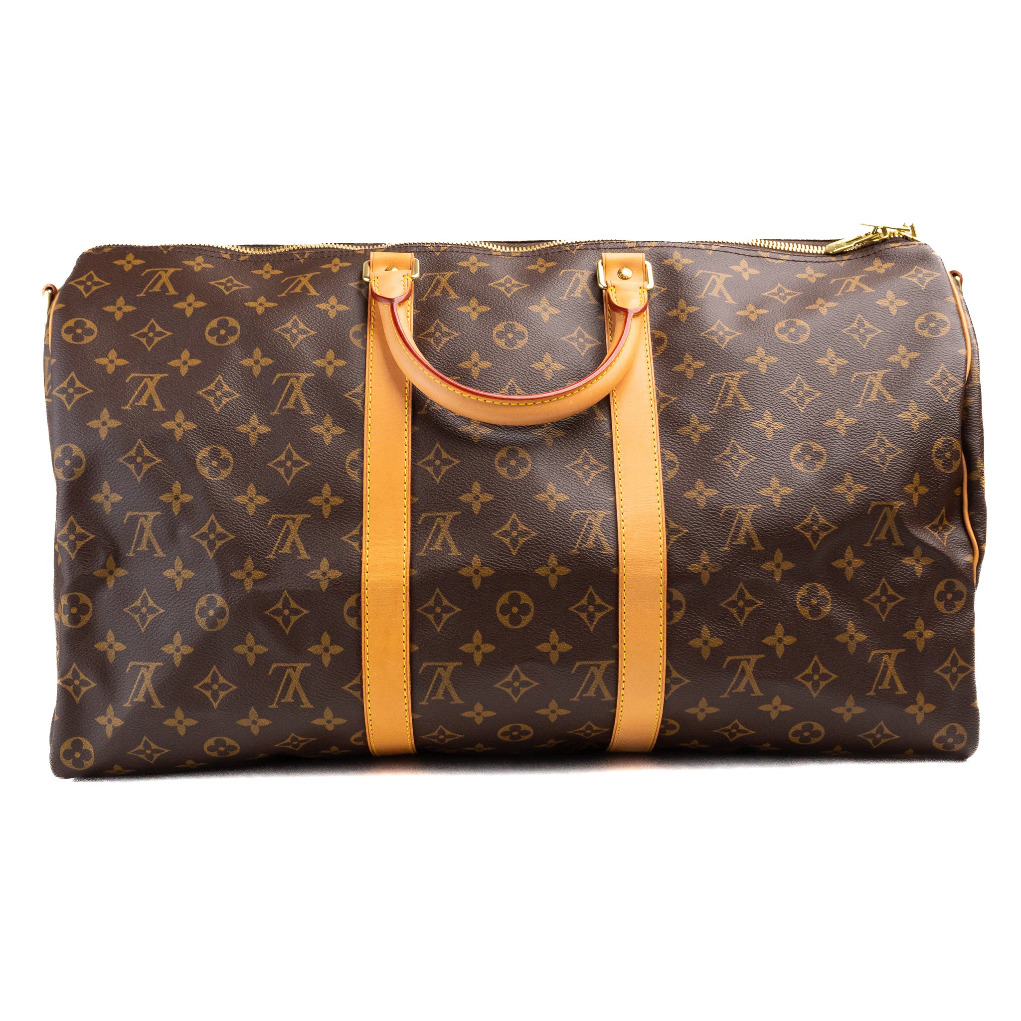 Preloved Louis Vuitton Monogram Keepall 50 Bandouliere DH72TV6 081924 B