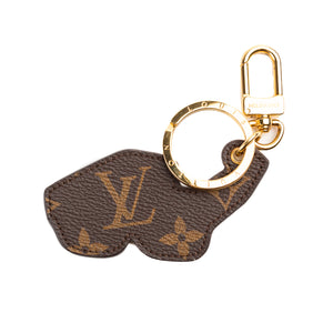 Preloved Louis Vuitton Gold Millionaire Glasses Bag Charm CX0199 082124 B $100 off Live show