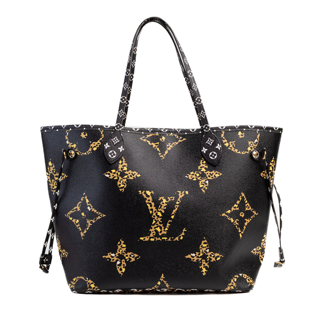 Preloved Louis Vuitton Limited Edition Giant Jungle Monogram Neverfull MM 82RW2VD 090424B