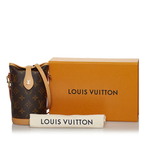 Authentic Louis Vuitton Fold Me Pouch Monogram, Luxury, Bags
