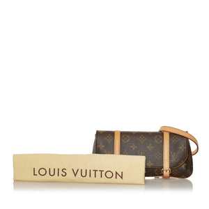 LOUIS VUITTON Monogram Canvas Marelle MM Shoulder Bag