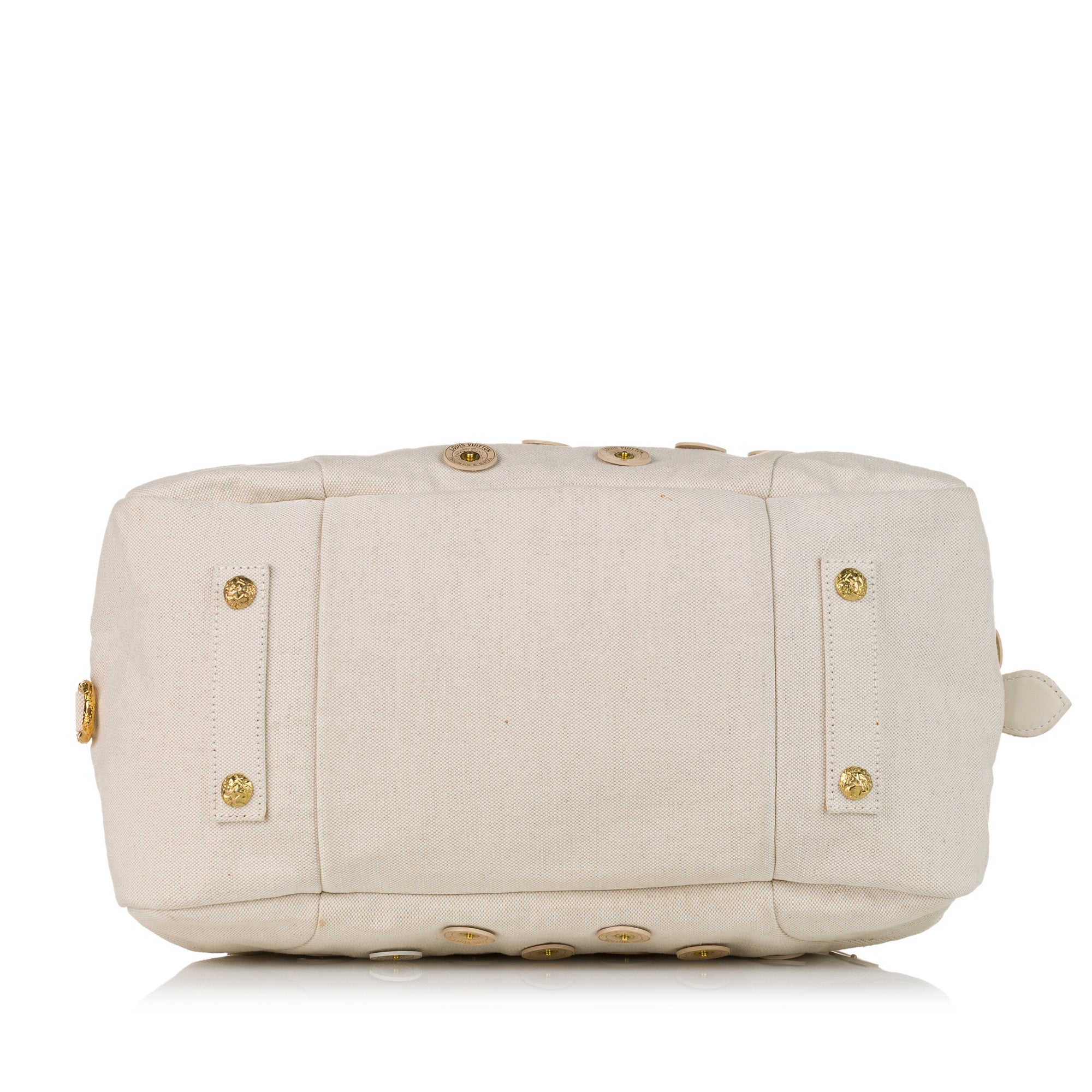 PRELOVED Louis Vuitton Polka Dots Panama Bowly Hand Bag MB1037