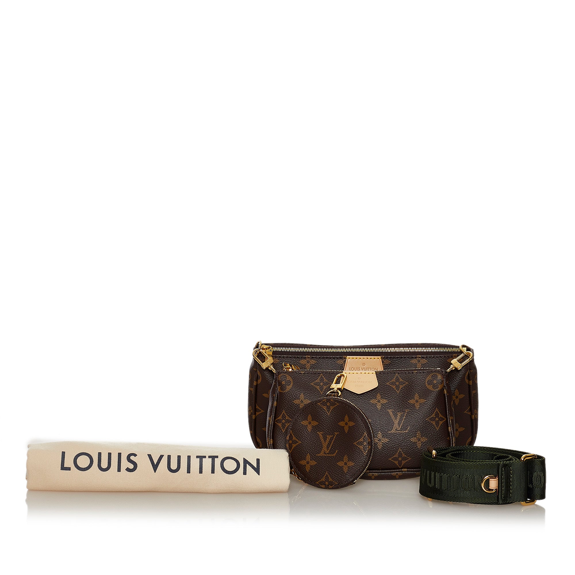 Louis Vuitton Pochette Accessoires Monogram Multicolore Black - US
