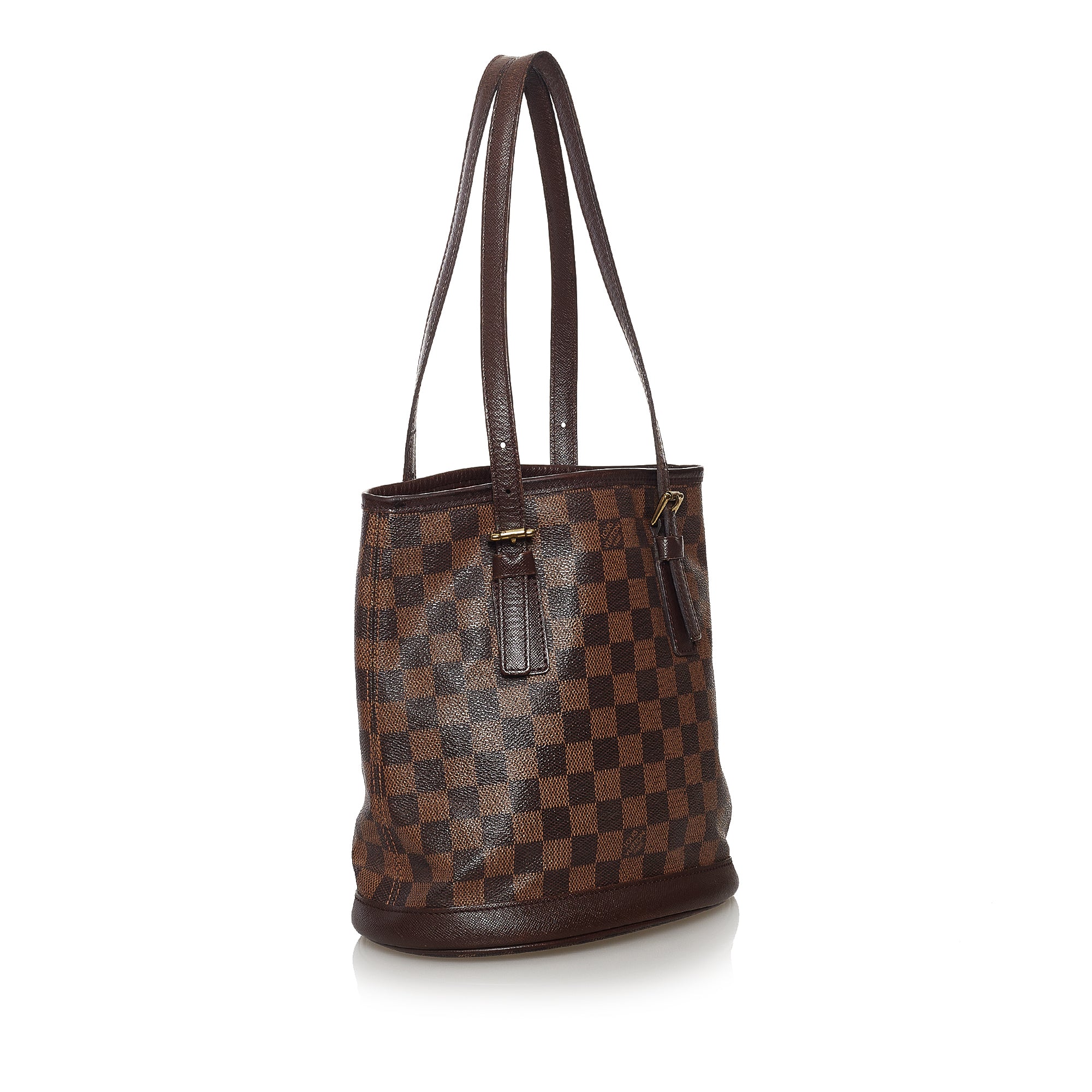 100% authenticity Guaranteed - Louis Vuitton Bucket PM Pm/Small / Brown