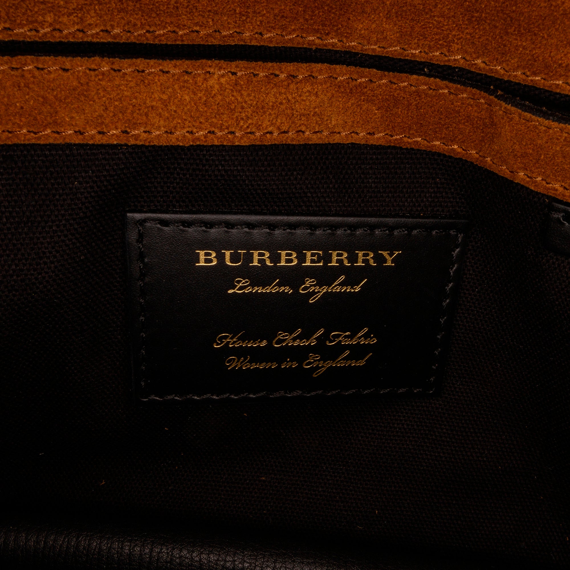 Preloved Burberry Pink and Burgundy Leather Macken Crossbody Bag
