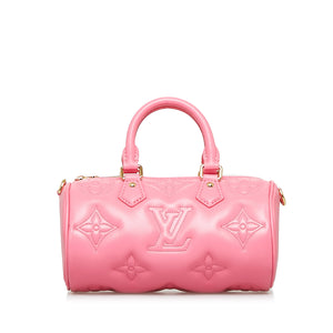 Preloved Louis Vuitton Monogram Calfskin Bubblegram Pink Papillon BB R782BTY 081524 Y