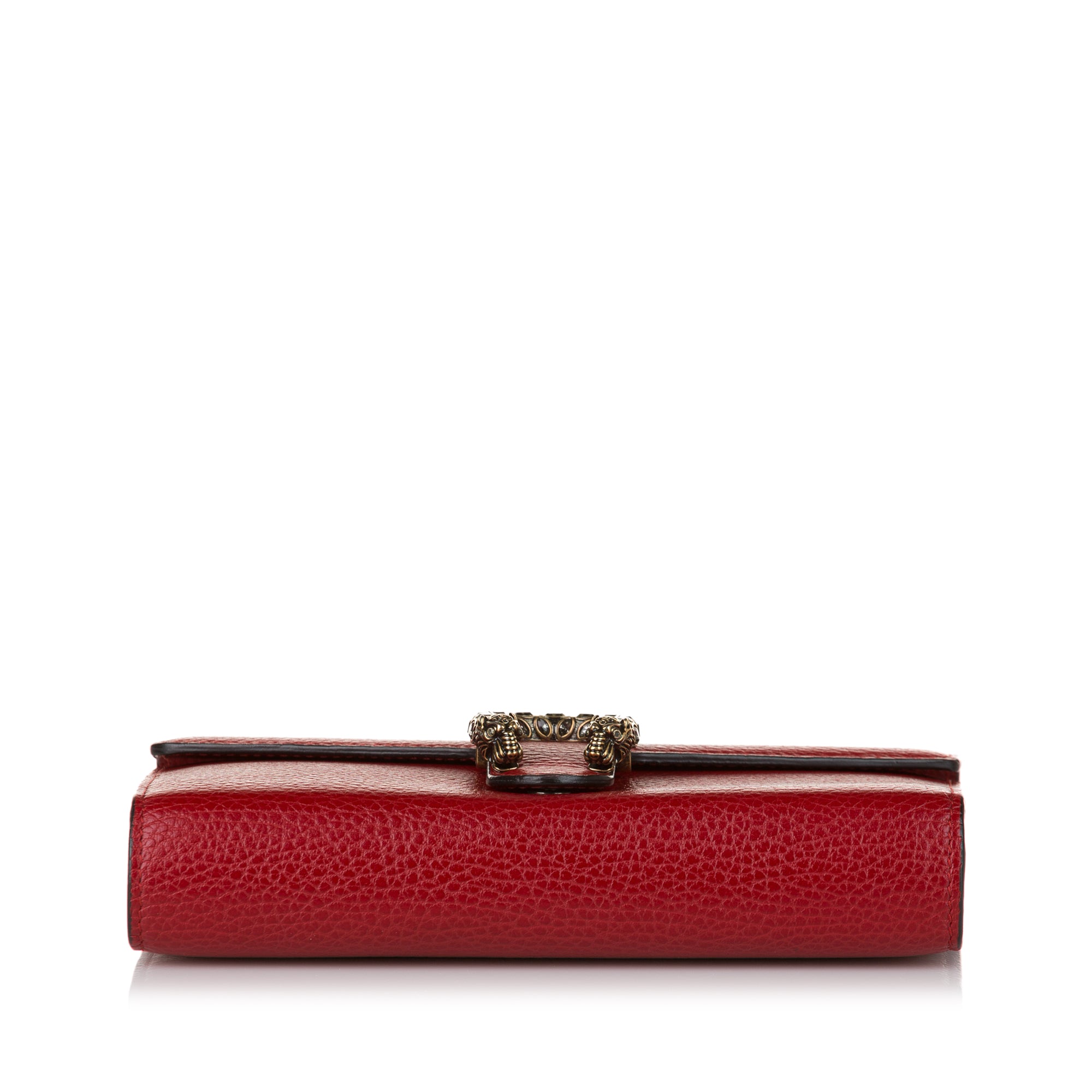 Dionysus leather handbag Gucci Red in Leather - 31860641
