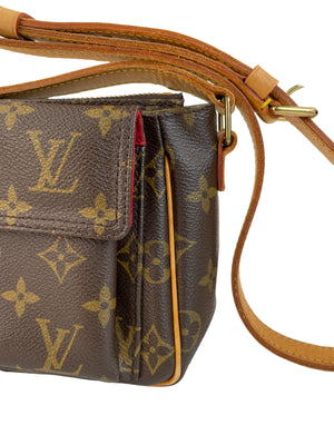 Louis Vuitton Brown Canvas Monogram Viva Cite PM Crossbody Bag Louis Vuitton