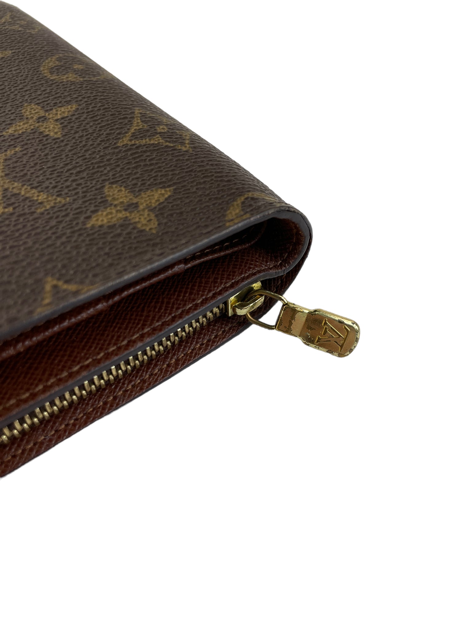 Preloved Louis Vuitton Monogram Porte Papier Zippe Bifold Wallet SP0054 092823