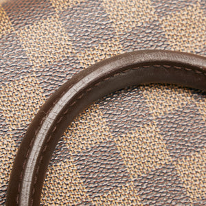 LOUIS VUITTON Triana Damier Ebene Shoulder Bag Brown