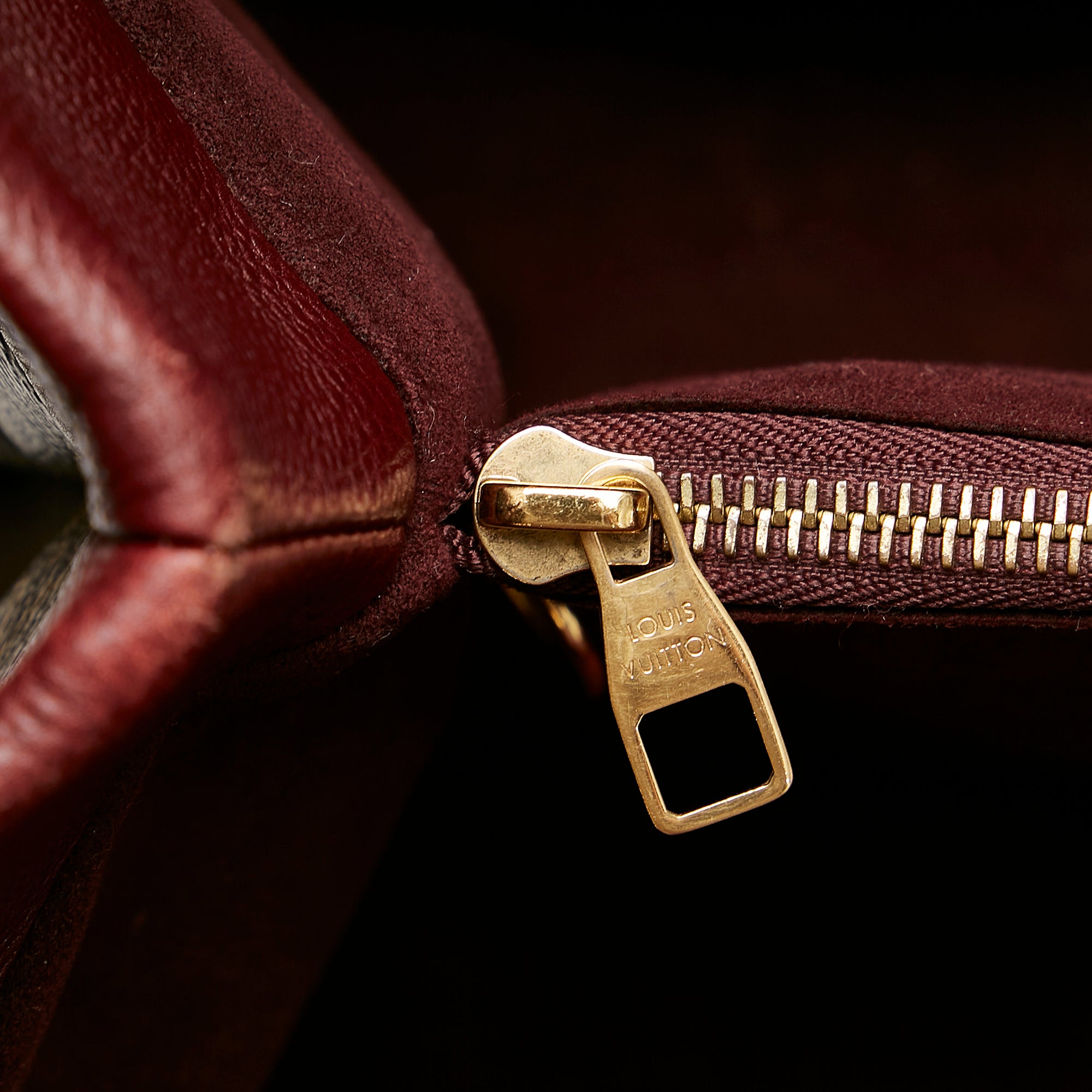 At Auction: Louis Vuitton, LOUIS VUITTON OLYMPE MONOGRAM CANVAS SHOULDER BAG