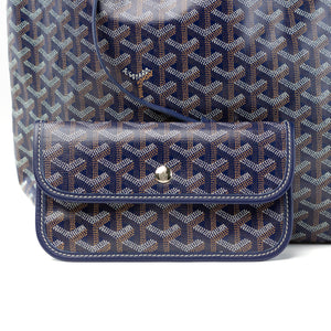 Preloved Goyard Navy Goyardine St. Louis PM 62RXK3V 053024B