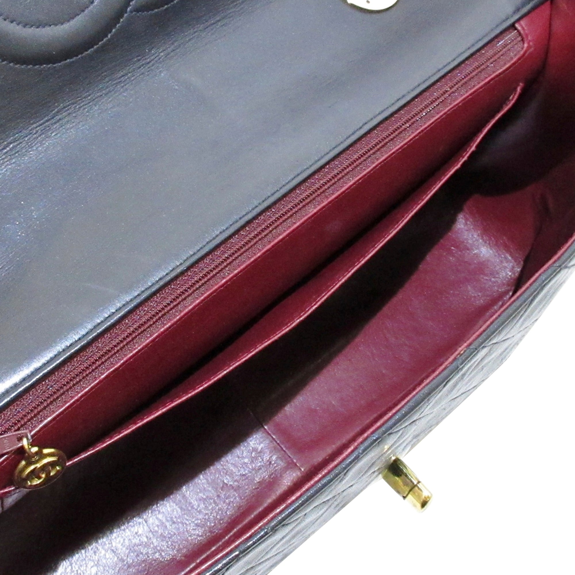 Vintage Chanel Matelasse Lambskin Leather Flap Bag 052223 – KimmieBBags LLC