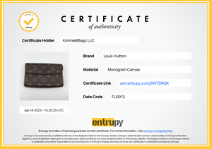 My Best Friend's Closet - ✨New Arrival✨ Louis Vuitton Pochette Florentine  Belt Bag In excellent condition $1095 • • #louisvuittonbelt #louisvuitton  #monogram #consignmentbag #louisvuittonfannypack #fannybag  #designerconsignment