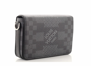 Louis Vuitton Studio Messenger Bag Limited Edition Damier Graphite 3D Black  2023921