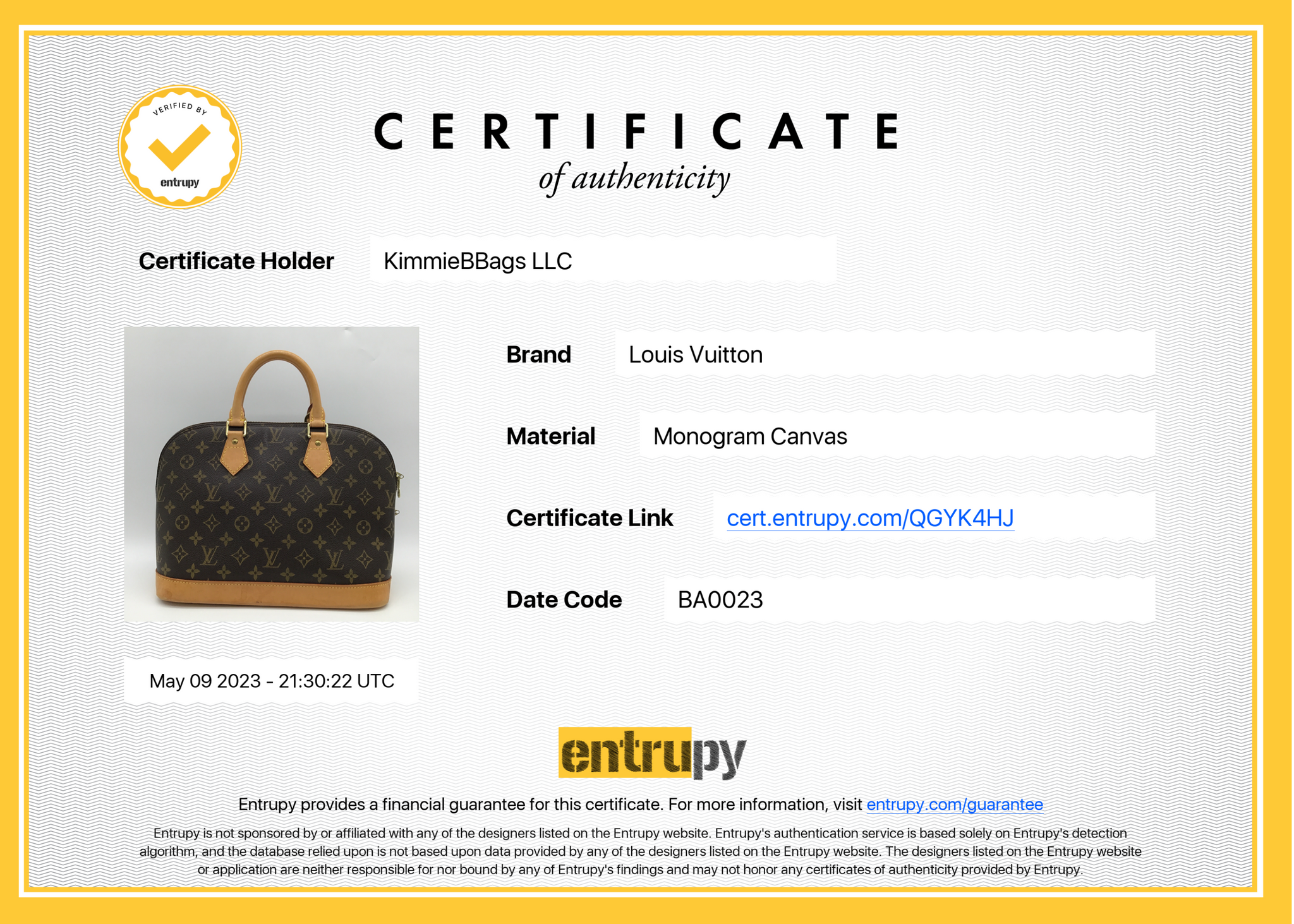 PRELOVED Louis Vuitton Galleria PM Monogram Bag SP1150 071123 – KimmieBBags  LLC