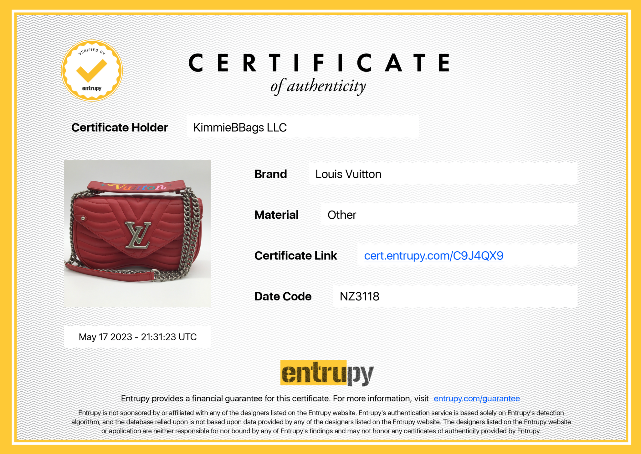 Louis Vuitton, Bags, Louis Vuitton New Wave Chain Bag Mm Red